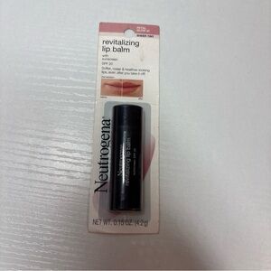 Neutrogena Revitalizing Lip Balm Sealed 40 - Petal Glow 0.15 oz Retired HTF